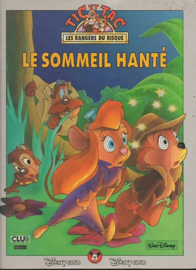 Couverture de l'album Disney Club Tic et Tac, les Rangers du Risque - Le Sommeil hanté