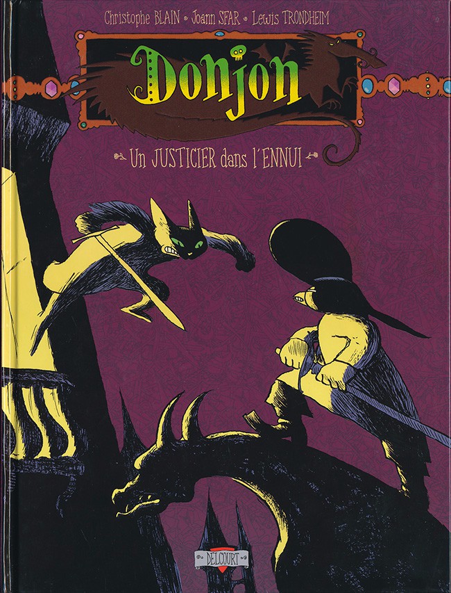 Couverture de l'album Donjon Potron-Minet Tome 1 Un justicier dans l'ennui