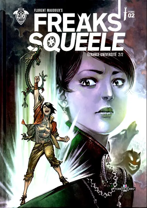 Couverture de l'album Freaks' Squeele Version couleurs Tome 2 Étrange université 2/2