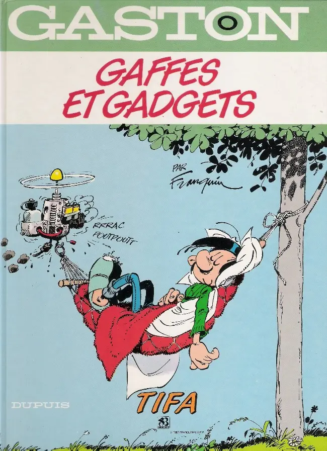 Couverture de l'album Gaston Tome 0 Gaffes et gadgets