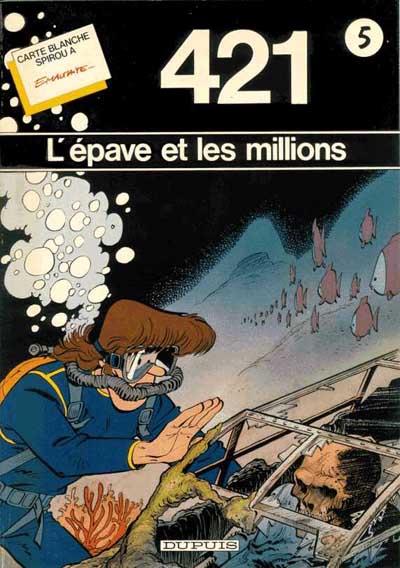 Couverture de l'album 421 L'épave et les millions