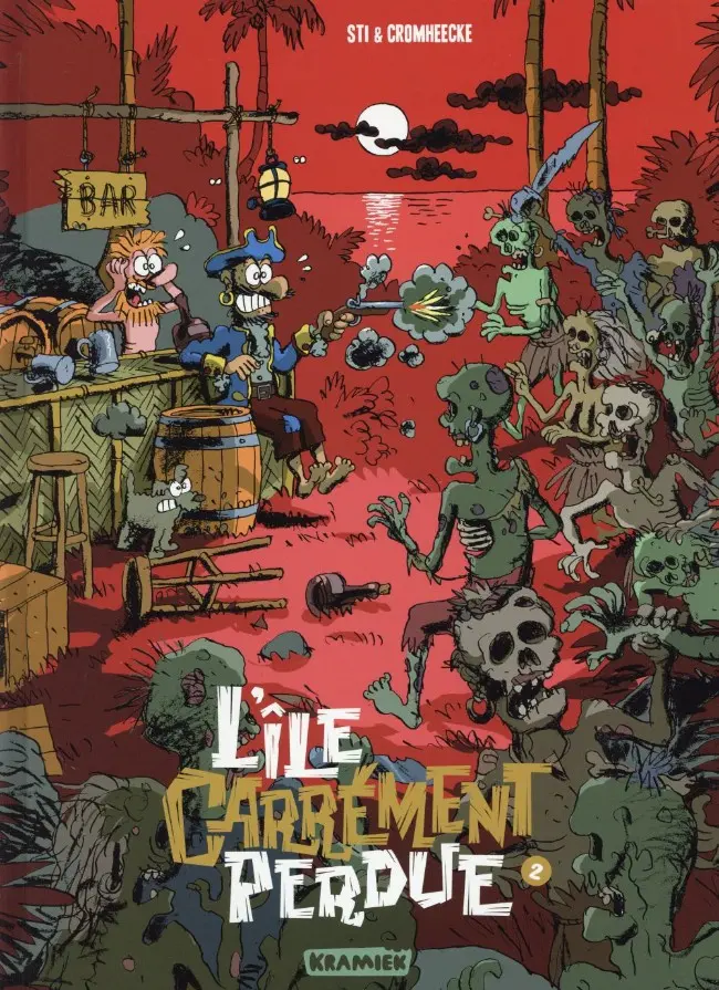 Couverture de l'album L'Île Carrément Perdue Tome 2