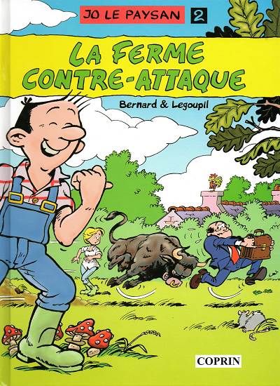 Couverture de l'album Jo le paysan Tome 2 La ferme contre attaque