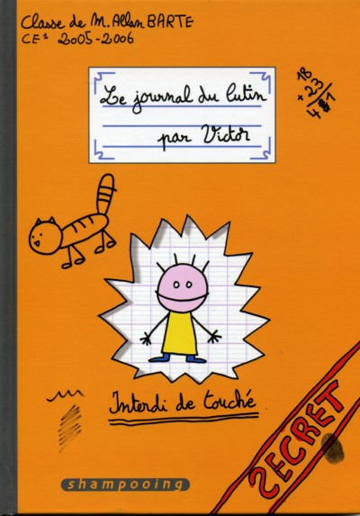 Couverture de l'album Le Journal du lutin Tome 1 Le journal du lutin par Victor
