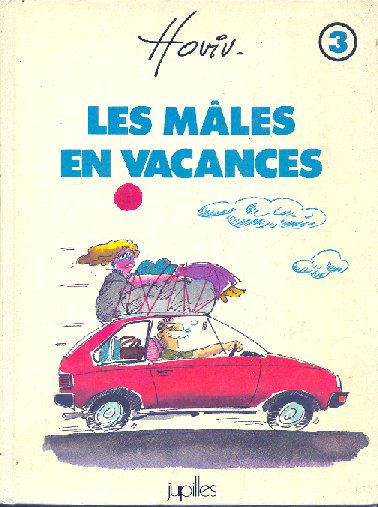 Couverture de l'album Les Mâles Tome 3 Les Mâles en vacances