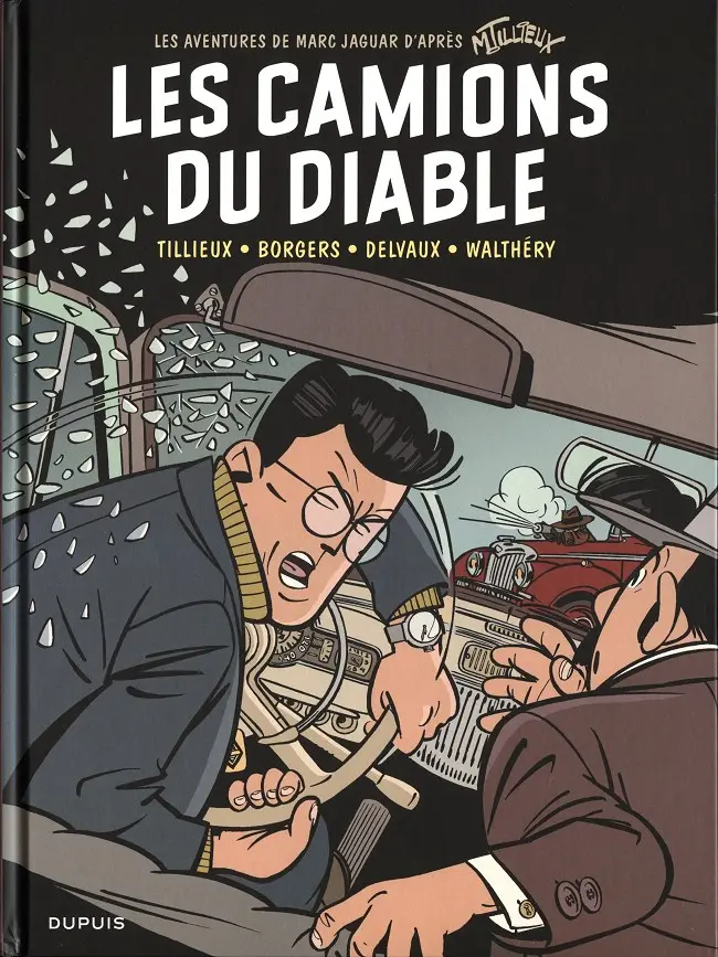 Couverture de l'album Marc Jaguar Tome 2 Les camions du diable