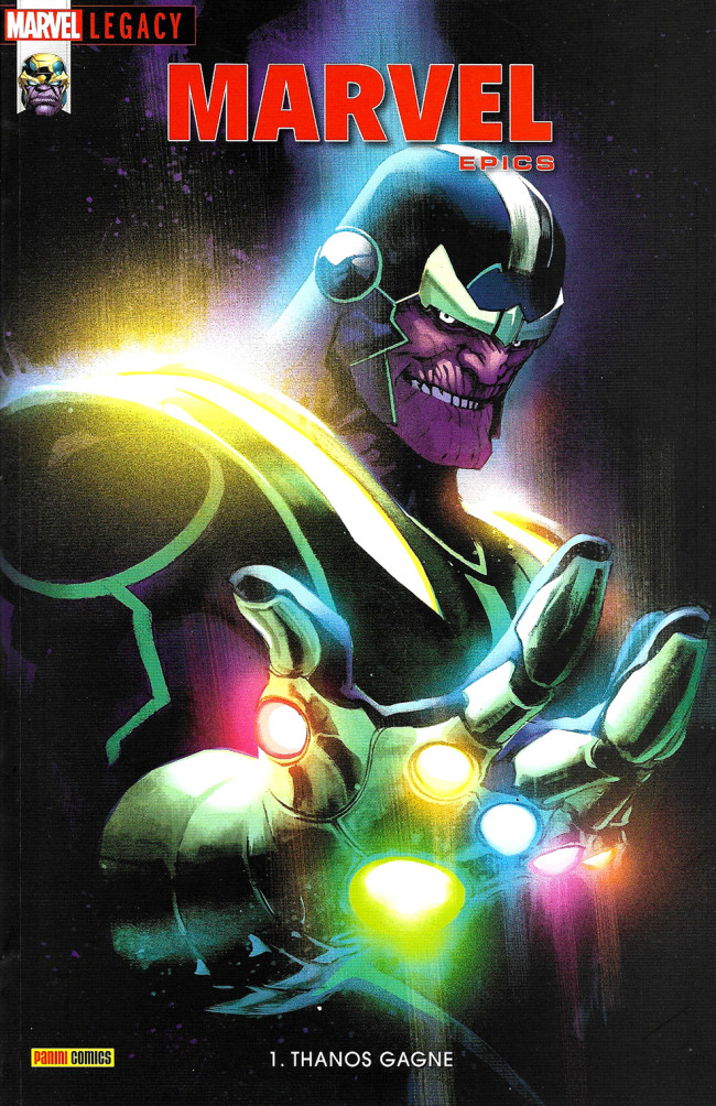 Couverture de l'album Marvel Legacy - Marvel Epics Tome 1 Thanos Gagne