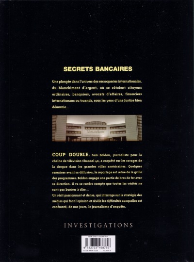 Verso de l'album Secrets bancaires Quatrième Cycle Tome 2 Coup double