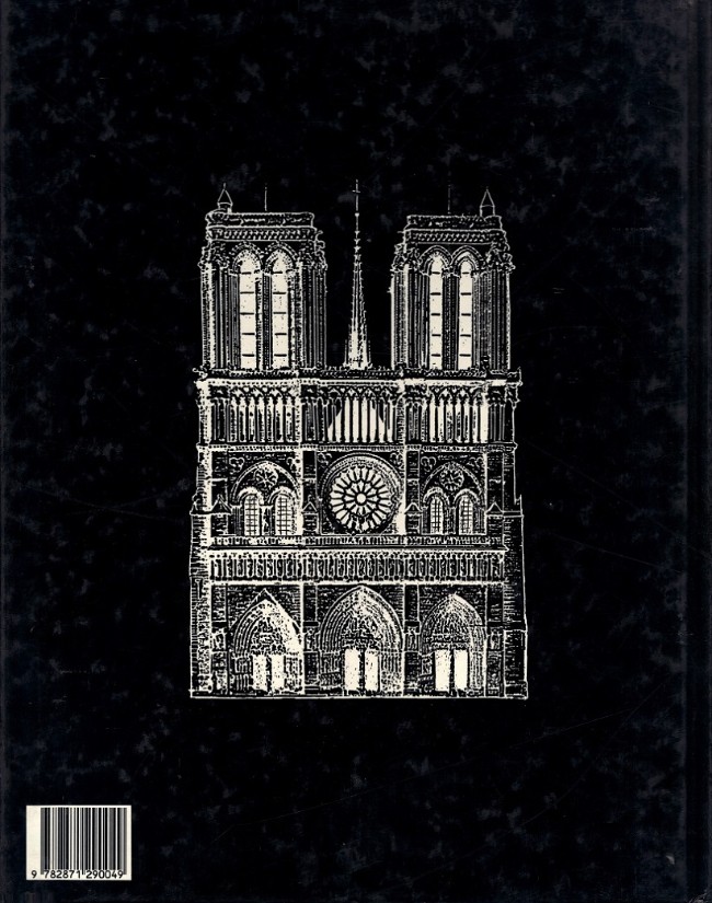 Verso de l'album Le Templier de Notre-Dame Tome 1 L'envoûtement