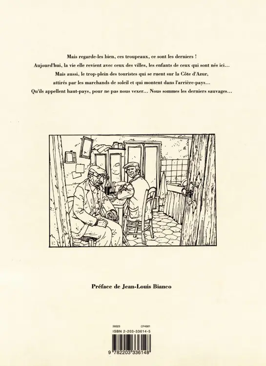 Verso de l'album Arrière-pays Arrière-pays /Nouvelles du pays