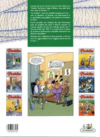 Verso de l'album Les Toubibs Tome 6 30 - 15 !