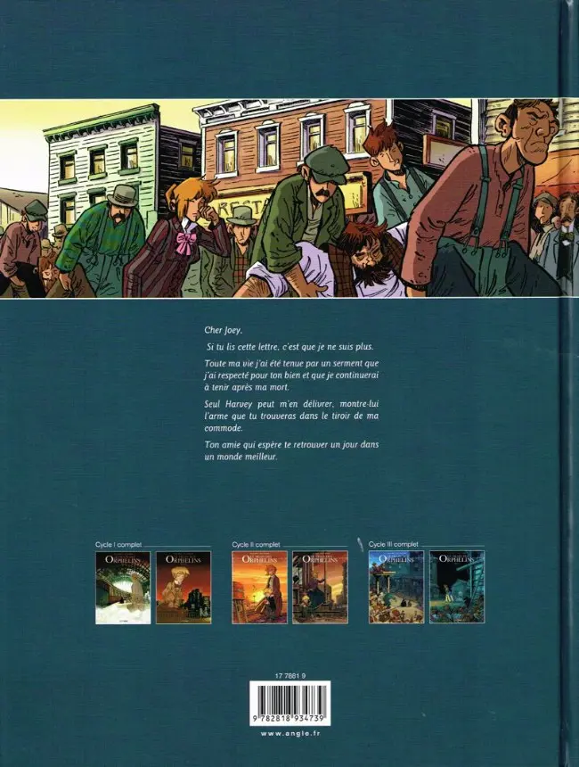 Verso de l'album Le Train des Orphelins Tome 6 Duels