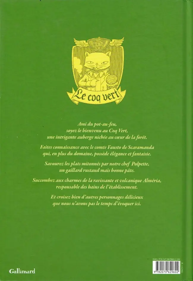 Verso de l'album Le Viandier de Polpette Tome 1 L'ail des ours
