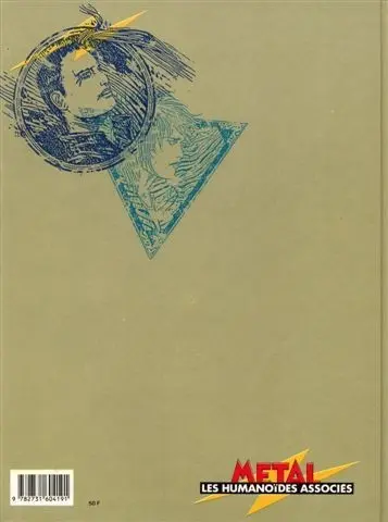 Verso de l'album Blue Tome 1