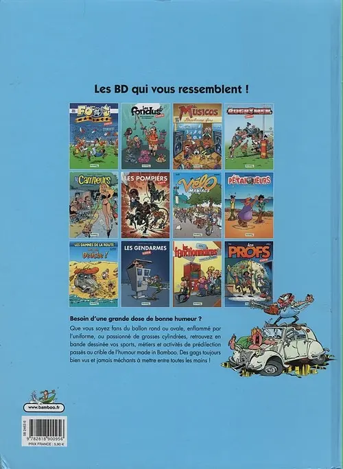 Verso de l'album Les damnés de la route Tome 5 Sea, Sex and Deuche !