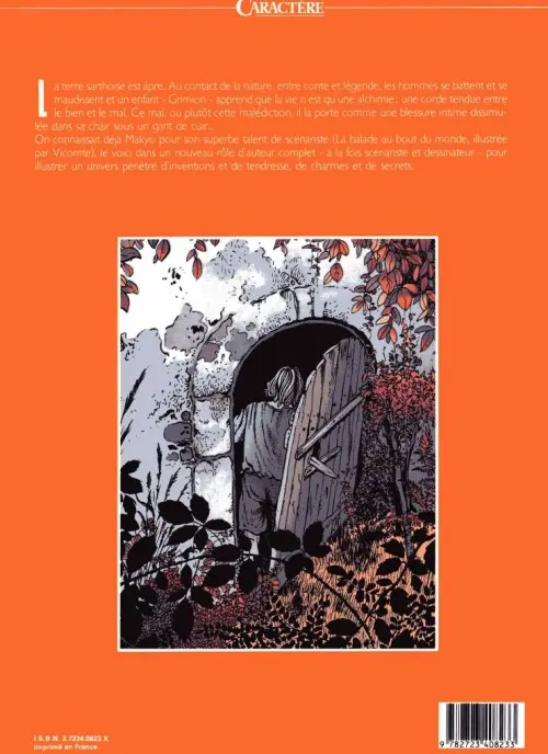 Verso de l'album Grimion gant de cuir Tome 2 Le corbeau blanc