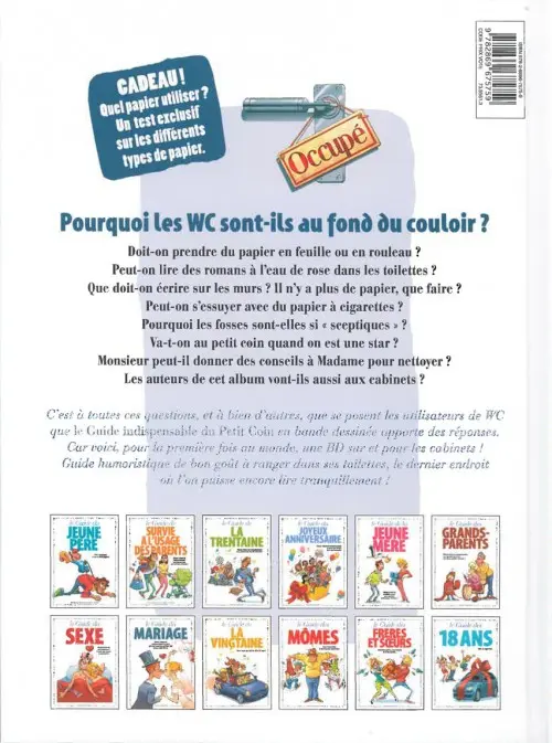 Verso de l'album Le Guide Tome 4 Le guide indispensable du petit coin