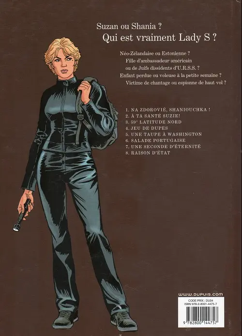 Verso de l'album Lady S. Tome 6 Salade portugaise