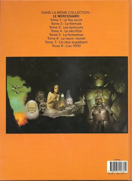 Verso de l'album Le Mercenaire Tome 3 Les épreuves