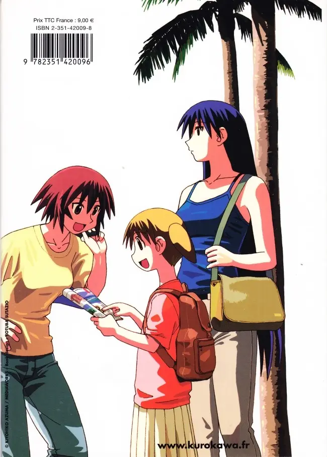 Verso de l'album Azumanga Daioh 4