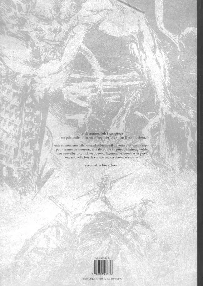 Verso de l'album Prophet Tome 4 De profundis