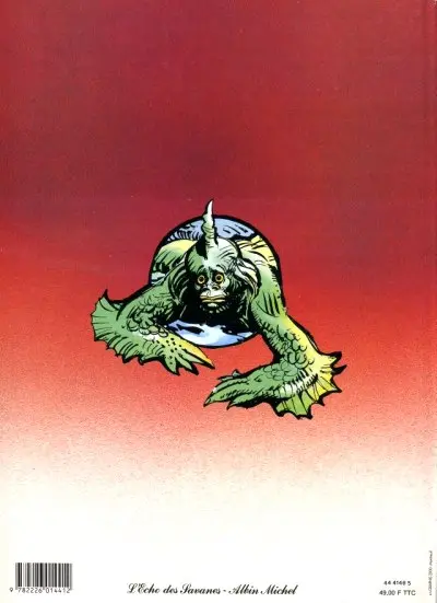 Verso de l'album Barbarella Tome 4 Le Miroir aux tempêtes