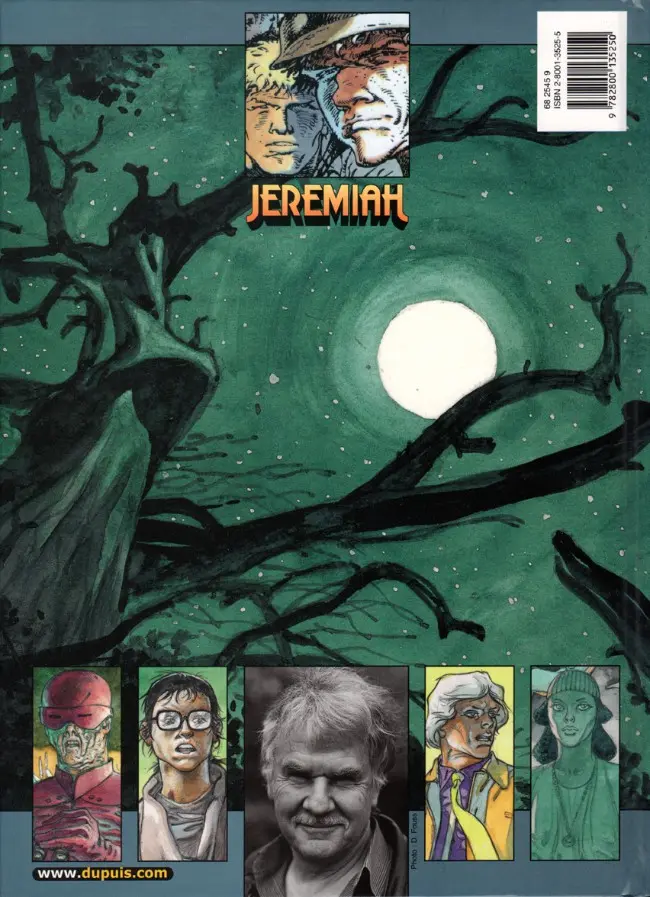 Verso de l'album Jeremiah Tome 25 Et si un jour, la Terre...