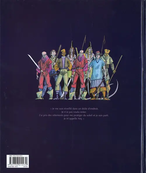 Verso de l'album Arq Tome 12 Mission
