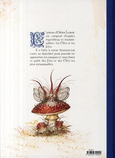 Verso de l'album L'univers féerique d'Olivier Ledroit Livre 2