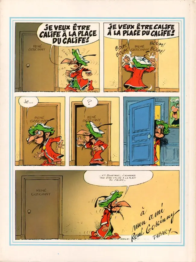 Verso de l'album Iznogoud Tome 13 Je veux être Calife à la place du Calife