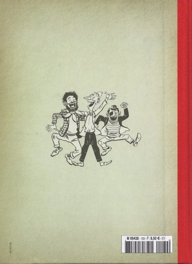 Verso de l'album Les Pieds Nickelés - La collection Tome 121 Les Pieds Nickelés aux grandes manœuvres