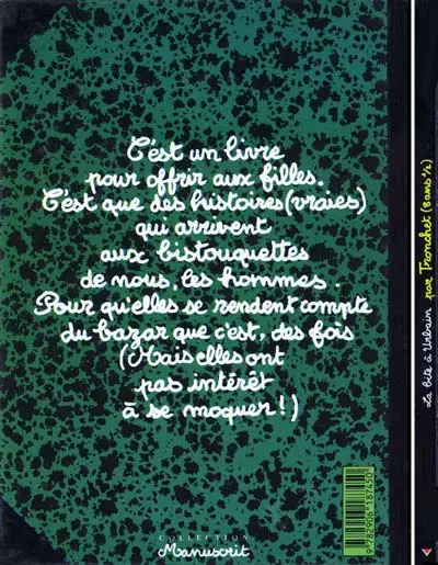 Verso de l'album La Bite à Urbain