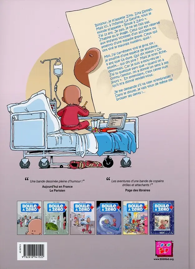 Verso de l'album Boule à zéro Tome 6 Le grand jour