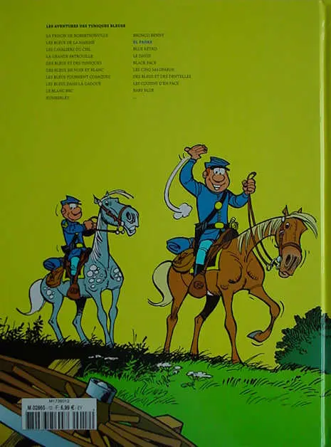 Verso de l'album Les Tuniques Bleues La Collection (Dupuis) Tome 17 El Padre