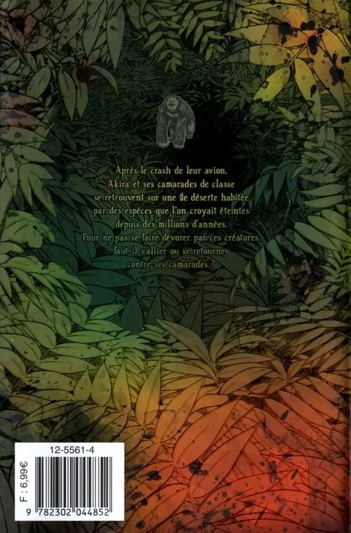 Verso de l'album Cage of Eden 10