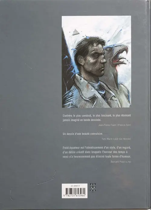Verso de l'album Nikopol La Trilogie Nikopol