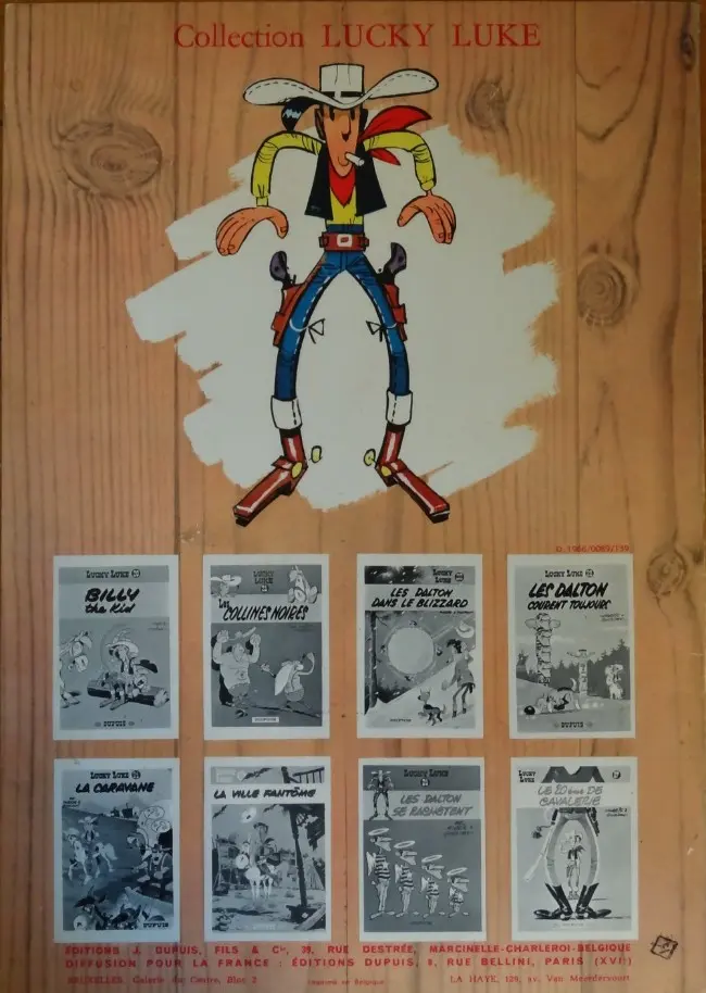 Verso de l'album Lucky Luke Tome 14 Ruée sur l'Oklahoma