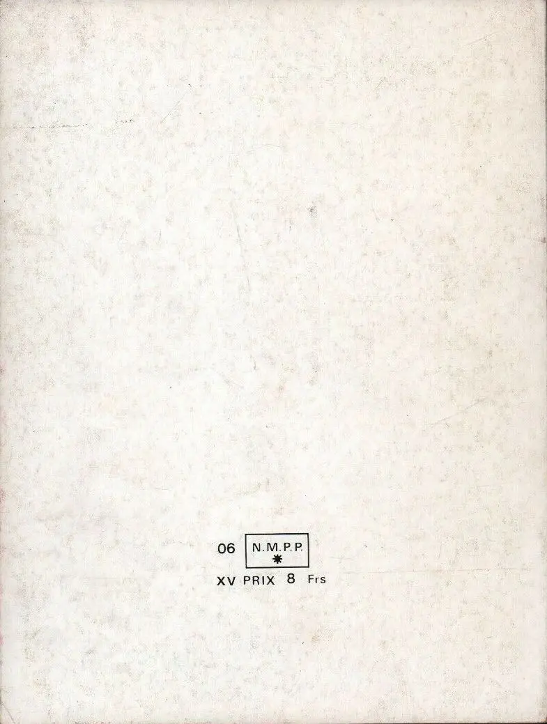 Verso de l'album La Planète des singes Album N° 4