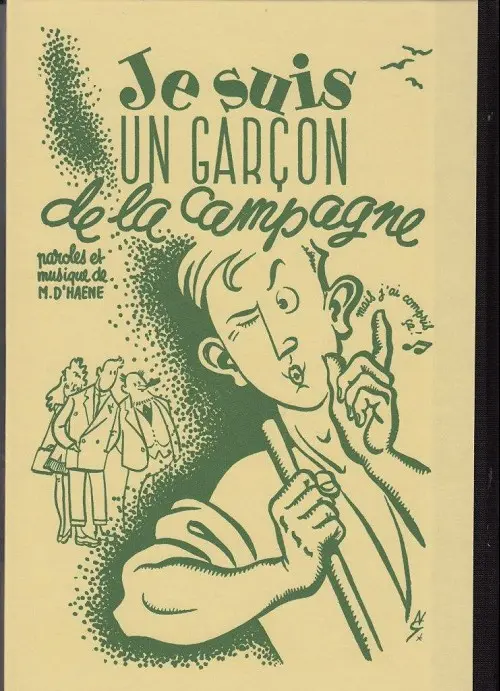 Verso de l'album Catherine et Roseau fleuri
