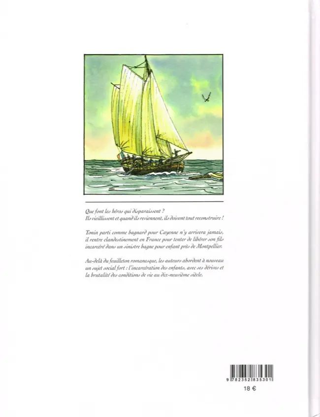 Verso de l'album Les Pêcheurs d'étoiles Tome 5 Les Chaînes de la liberté