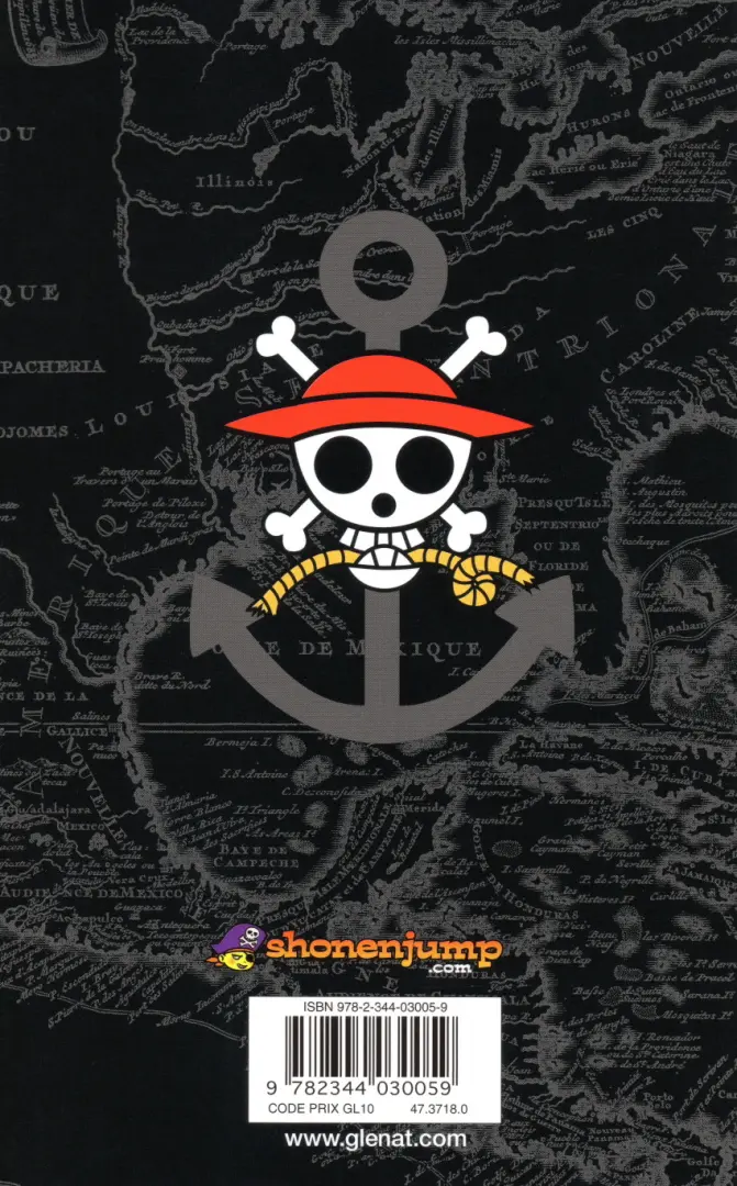 Verso de l'album One Piece Tome 88 Lionne