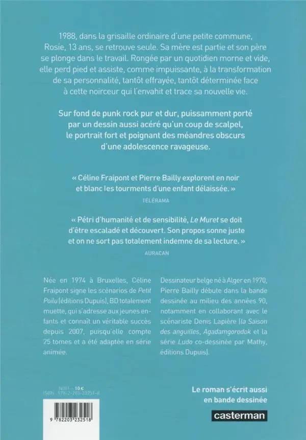 Verso de l'album Le Muret