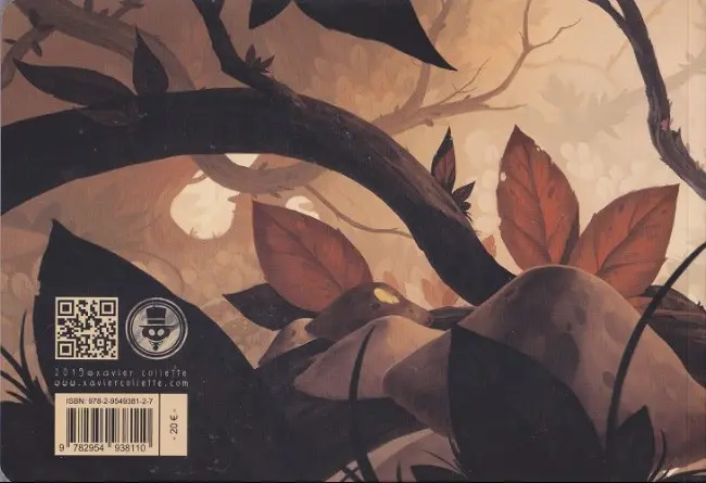Verso de l'album The Little Witches Exodus