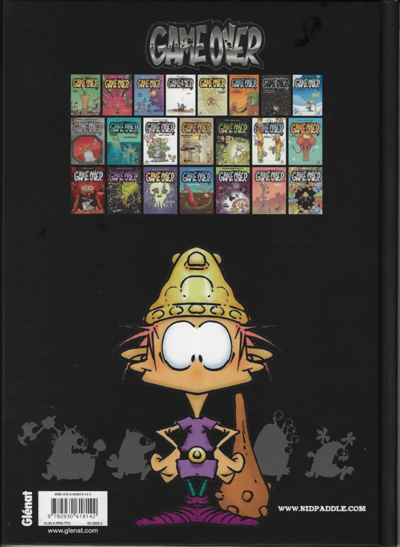 Verso de l'album Game over Tome 7 Only for your eyes