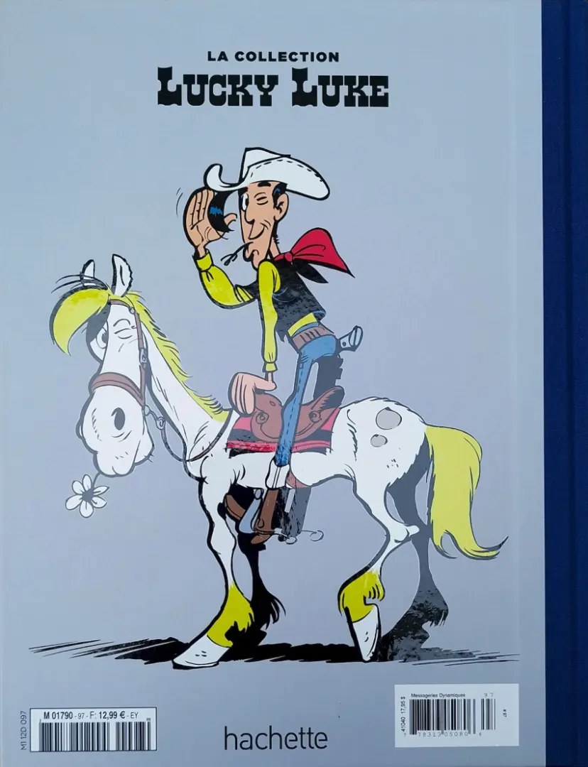 Verso de l'album Lucky Luke La collection Tome 97 Bêtisier 8 - Chien d'arrêt