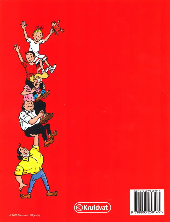 Verso de l'album Bob et Bobette (Publicitaire) 71 La chouette de Sidonéa