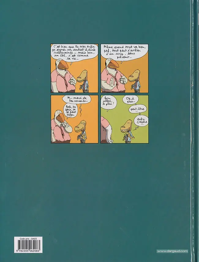 Verso de l'album Dans mon open space Tome 2 Jungle Fever