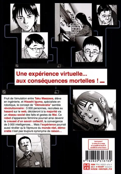 Verso de l'album Demokratia 1