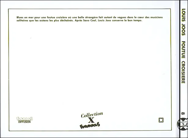 Verso de l'album Foutue Croisière