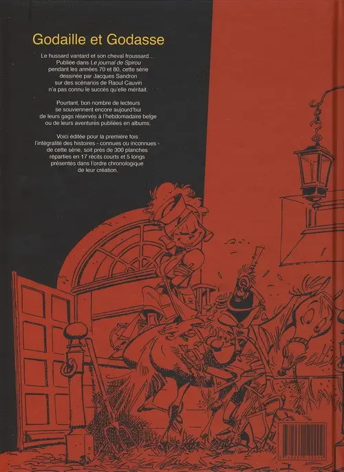 Verso de l'album Godaille et Godasse L'intégrale